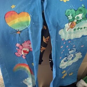 Colorful Care Bears Blue Pants